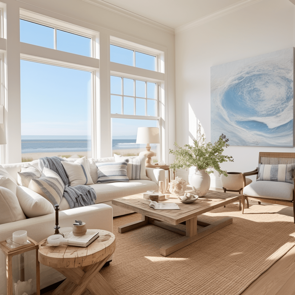 Designing a Living Room that Reminds You of Being at the Beach