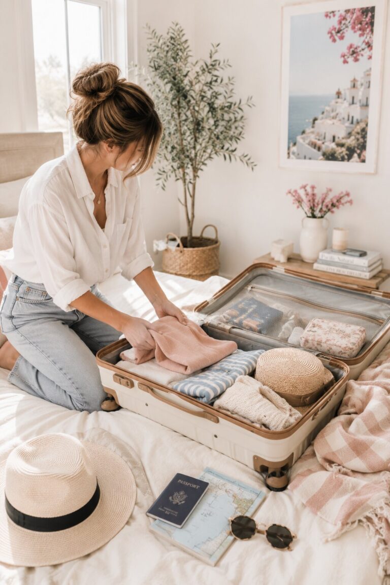 How to Pack Light for a Month-Long Trip